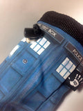 Doctor Who Police Box Chalkbag Blue and White Rock Climbing Bag
