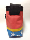 Wonder Woman Chalkbag Red and Blue and White Stars Rock Climbing